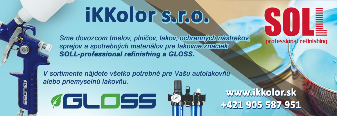 iKKolor - dovozca značiek SOLL-professional refinishing a GLOSS